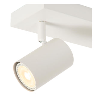 AMIGO - Plafondspot - 2xGU10 - Wit