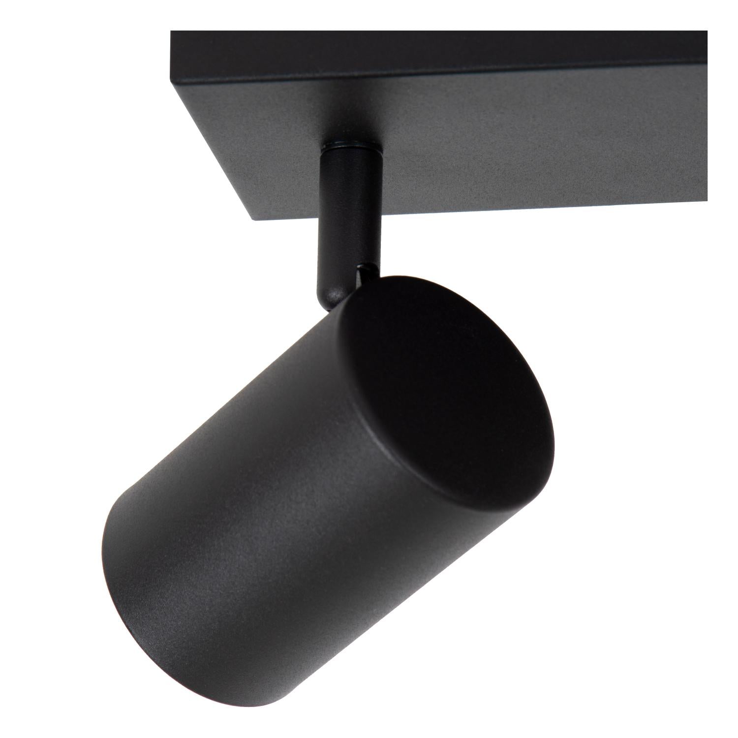 AMIGO - Plafondspot - 3xGU10 - Zwart