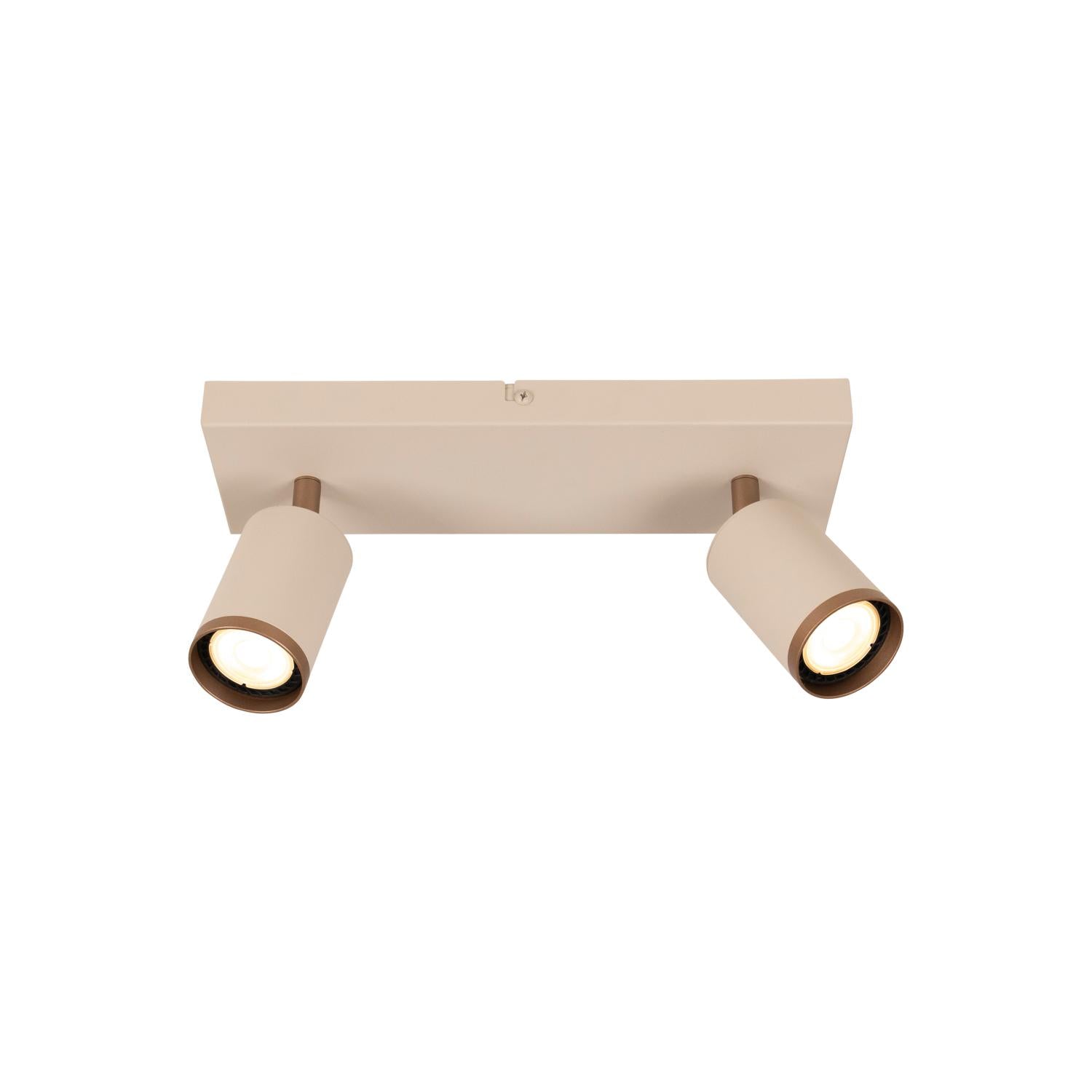 REGINA - Spot plafonnier - 2xGU10 - Taupe | Essential