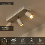 REGINA - Plafondspot - 3xGU10 - Taupe | Essential