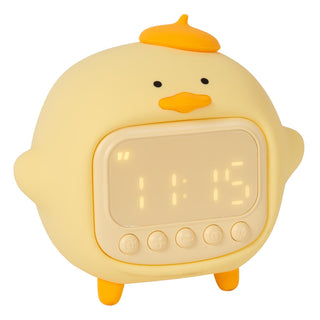 PINCHA DUCK - Oplaadbare Nachtlamp Kinderkamer - Accu/Batterij - LED 3 StepDim - 1x1,5W 2100K - Met muziekfunctie - Geel | Essential