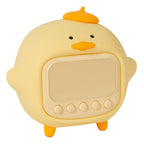 PINCHA DUCK - Oplaadbare Nachtlamp Kinderkamer - Accu/Batterij - LED 3 StepDim - 1x1,5W 2100K - Met muziekfunctie - Geel | Essential