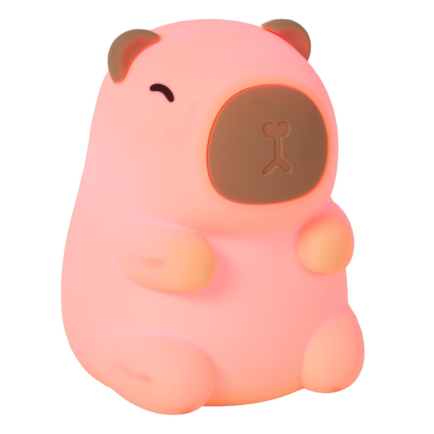 PINCHA CAPYBARA - Rechargeable night light Children's room - Battery - LED 3 StepDim - 1x0.5W 2100K - Beige | Essential
