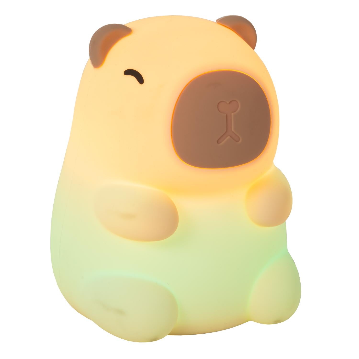 PINCHA CAPYBARA - Veilleuse rechargeable Chambre d'enfant - Batterie/Pile - LED 3 StepDim - 1x0,5W 2100K - Beige | Essential