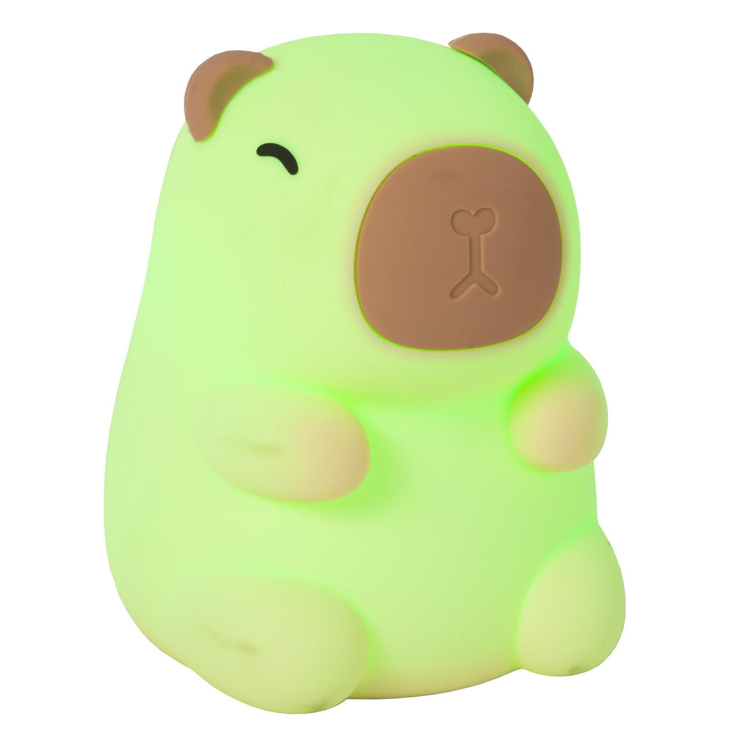 PINCHA CAPYBARA - Veilleuse rechargeable Chambre d'enfant - Batterie/Pile - LED 3 StepDim - 1x0,5W 2100K - Beige | Essential