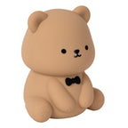 PINCHA BEAR - Veilleuse rechargeable Chambre d'enfant - Batterie/Pile - LED 3 StepDim - 1x0,5W 2100K - RGB - Marron | Essential