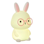 PINCHA RABBIT - Oplaadbare Nachtlamp Kinderkamer - Accu/Batterij - LED 3 StepDim - RGB - Wit | Essential