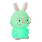 PINCHA RABBIT - Oplaadbare Nachtlamp Kinderkamer - Accu/Batterij - LED 3 StepDim - RGB - Wit | Essential