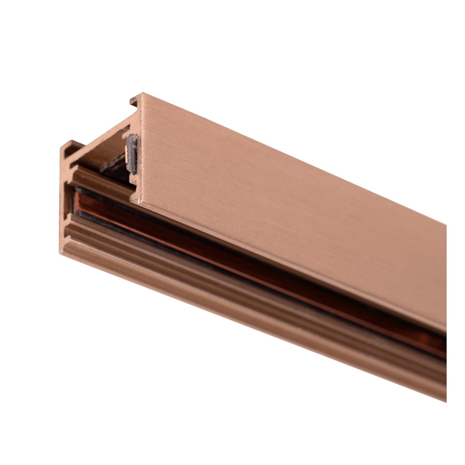 LINIAL Opbouwrail - 1 fase Railsysteem / Railverlichting - Smart - 48V Track - 1 meter- Champagne