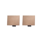 LINIAL End cap - 1-phase Track system / Track lighting - Smart - 48V Track - Set of 2 - Champagne
