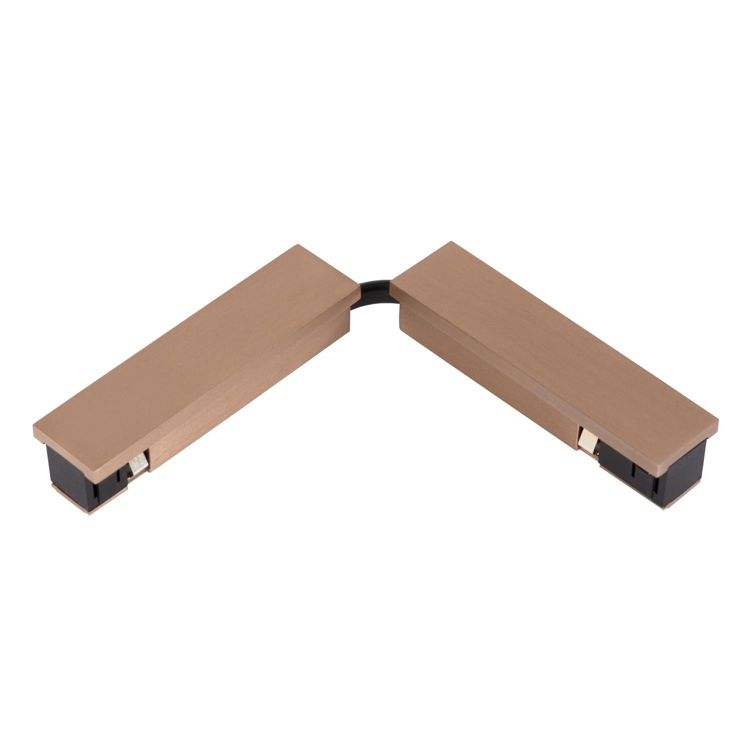 LINIAL Flexible connector - 1-phase Track system / Track lighting - Smart - 48V Track - Champagne
