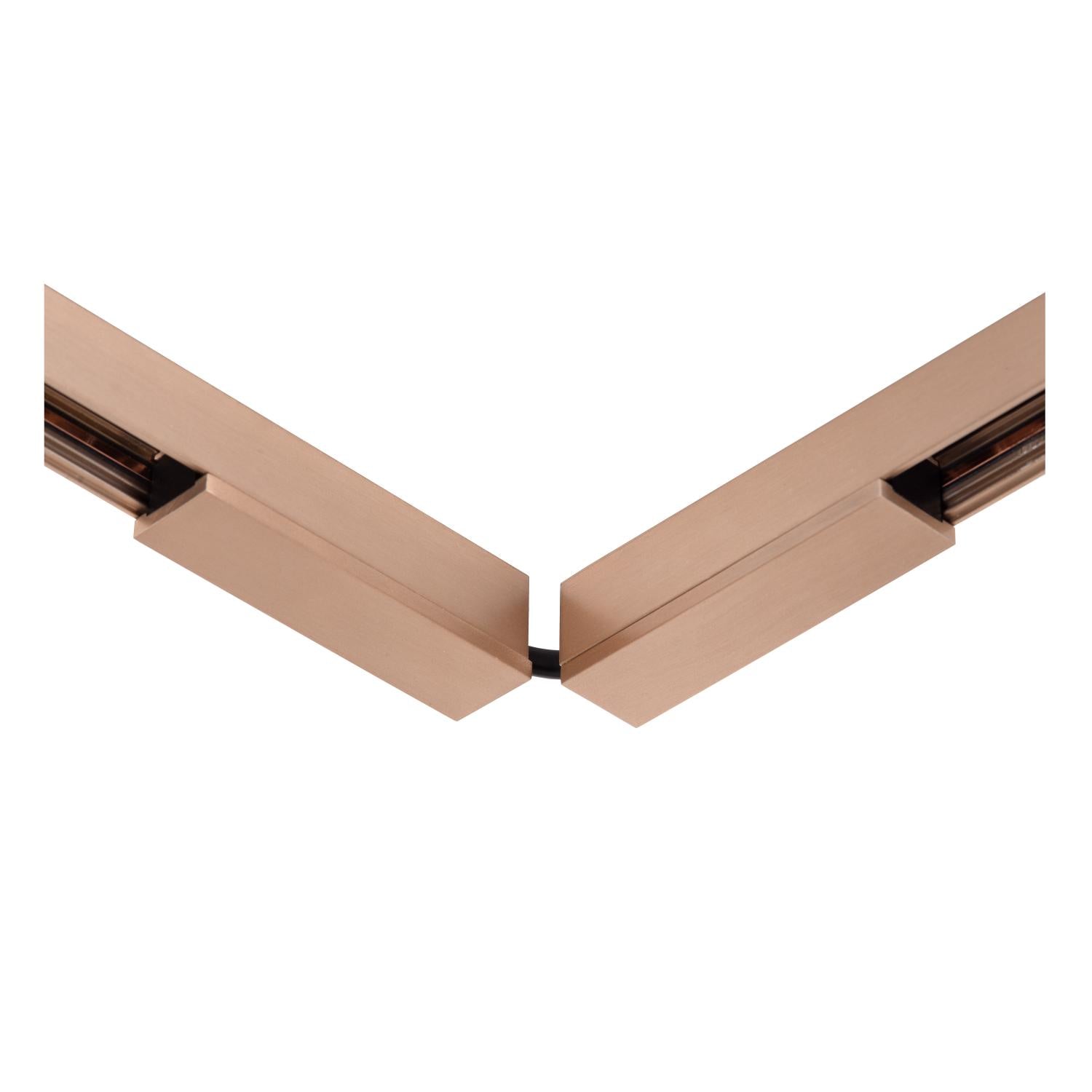 LINIAL Flexibel -koppelstuk - 1-fase Railsysteem / Railverlichting - Smart - 48V Track - Champagne