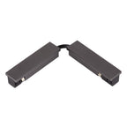 LINIAL Raccord flexible - 1 phase Système de rail / Éclairage sur rail - Smart - 48V Track - Chrome noir mat