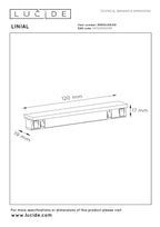 LINIAL Straight connector - 1-phase Track system / Track lighting - Smart - 48V Track - Champagne