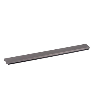 LINIAL Plaque de recouvrement- 1 phase Système de rail / Éclairage sur rail - Smart - 48V Track - 10 CM - Chrome noir mat