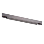LINIAL Plaque de recouvrement- 1 phase Système de rail / Éclairage sur rail - Smart - 48V Track - 10 CM - Chrome noir mat