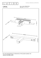 LINIAL T-koppelstuk - 1-fase Railsysteem / Railverlichting - Smart - 48V Track -  Mat Zwart Chroom