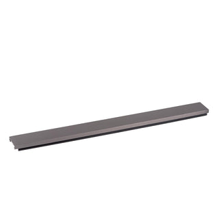 LINIAL Plaque de recouvrement- 1 phase Système de rail / Éclairage sur rail - Smart - 48V Track - 20 CM - Chrome noir mat