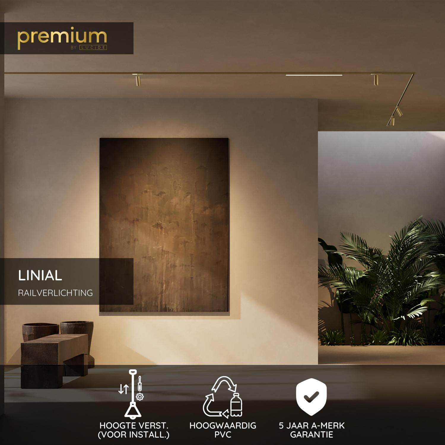 LINIAL Suspension cable - 1-phase Track system / Track lighting - Smart - 48V Track - Champagne