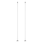 LINIAL Ophangkabel - 1-fase Railsysteem / Railverlichting - Smart - 48V Track -  Mat Zwart Chroom