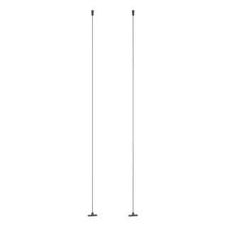 LINIAL Ophangkabel - 1-fase Railsysteem / Railverlichting - Smart - 48V Track -  Mat Zwart Chroom