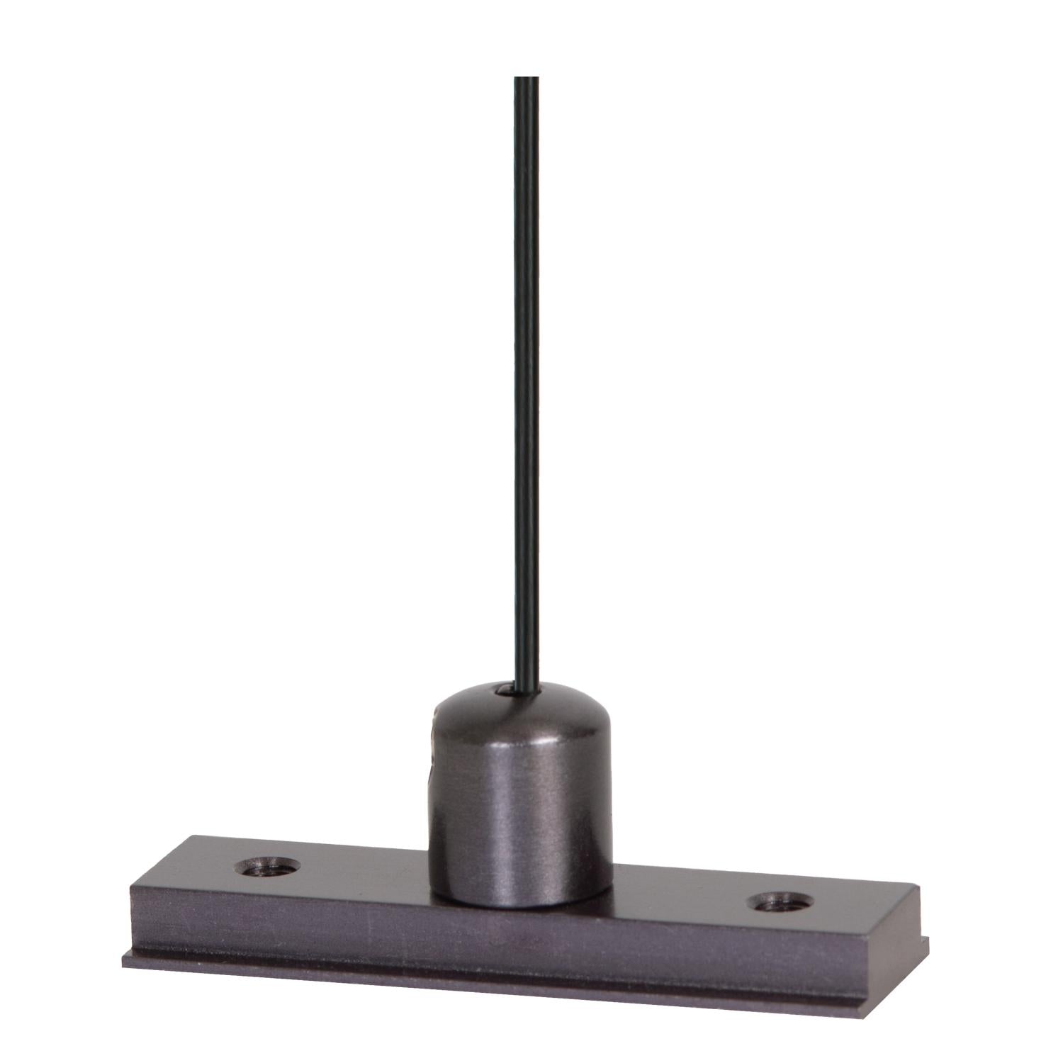LINIAL Ophangkabel - 1-fase Railsysteem / Railverlichting - Smart - 48V Track -  Mat Zwart Chroom