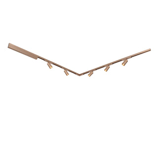 LINIAL BIX Track spotlight - 1-phase Track system / Smart track lighting - Smart - 48V Track - 1xLED - Champagne