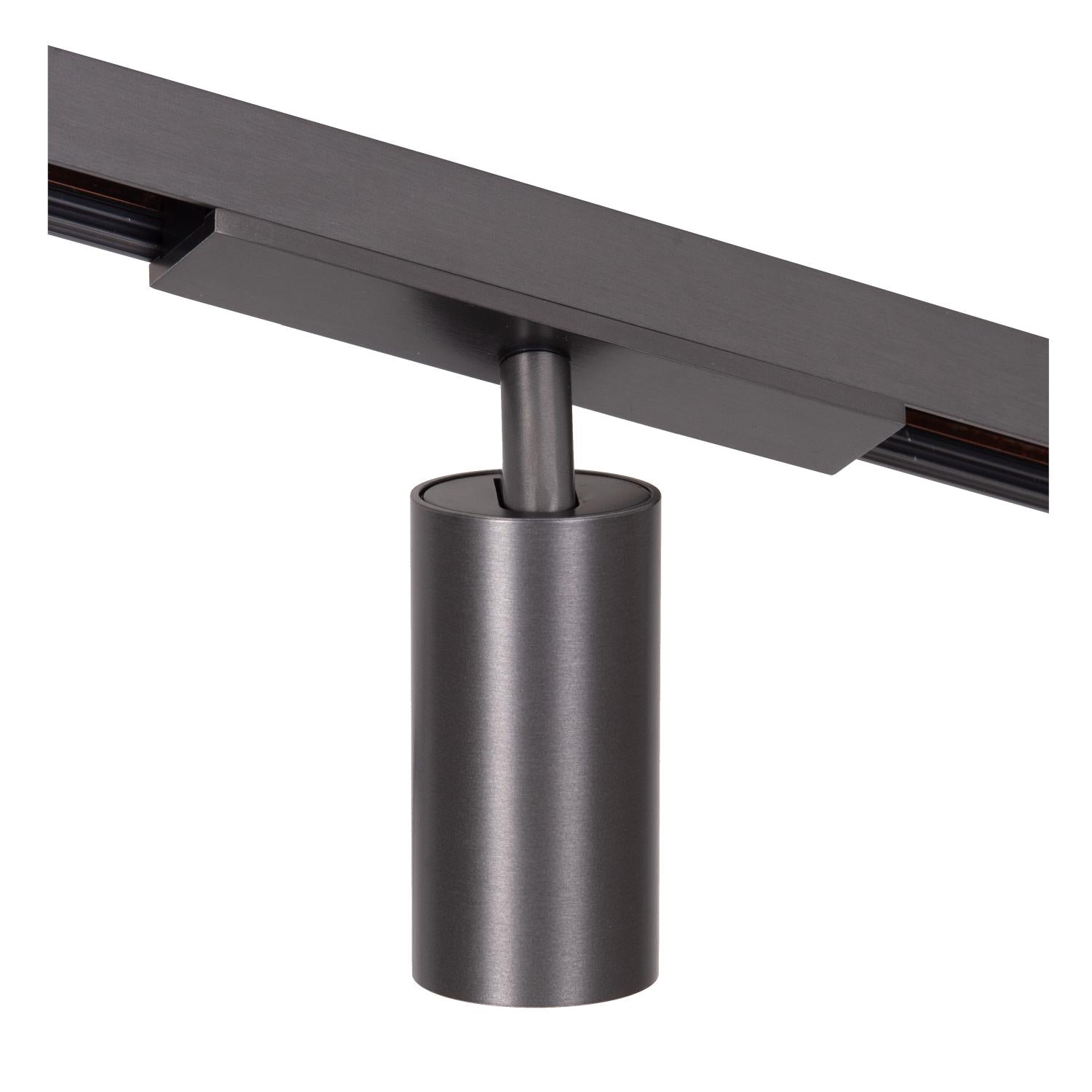 LINIAL BIX Track spotlight - 1-phase Track system / Smart track lighting - Smart - 48V Track - 1xLED - Matt black chrome