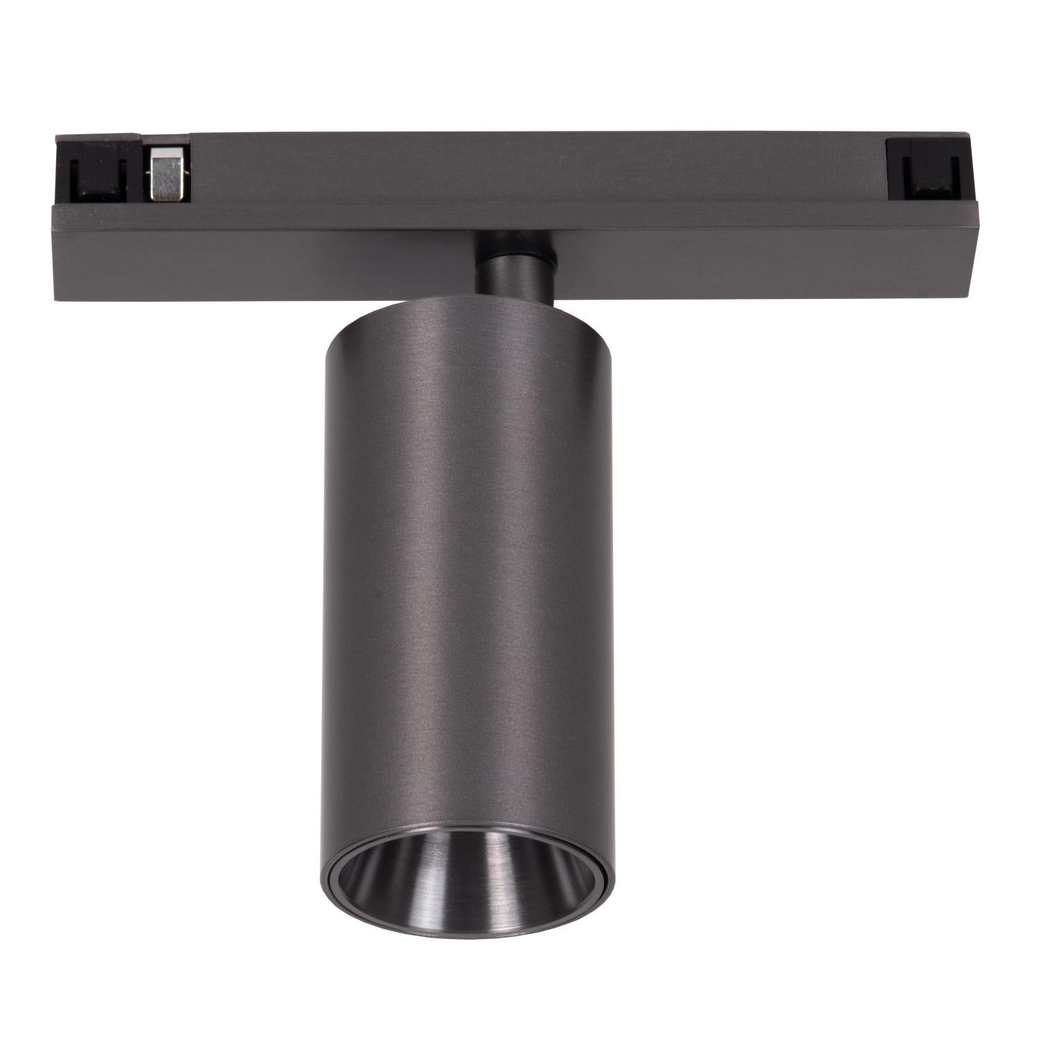 LINIAL BIX Track spotlight - 1-phase Track system / Smart track lighting - Smart - 48V Track - 1xLED - Matt black chrome