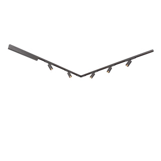 LINIAL BIX Track spotlight - 1-phase Track system / Smart track lighting - Smart - 48V Track - 1xLED - Matt black chrome