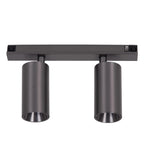 LINIAL BIXX Track spotlight - 1-phase Track system / Smart track lighting - Smart - 48V Track - 2xLED - Matt black chrome