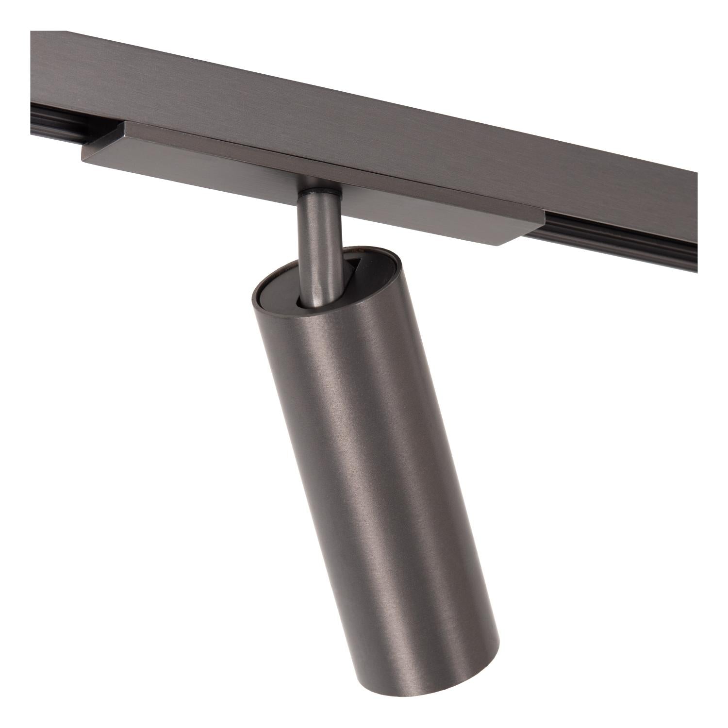 LINIAL MOX Railspot - 1-fase Railsysteem / Smart Railverlichting - Smart - 48V Track - 1xLED - Mat Zwart Chroom