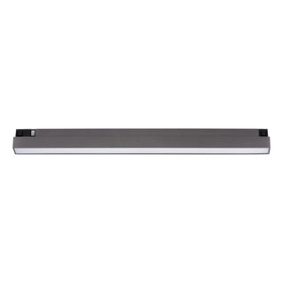 LINIAL GLYX Spot sur rail - 1 phase Système de rail / Éclairage sur rail connecté - Smart - 48V Track - 1xLED - Chrome noir mat