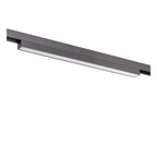 LINIAL GLYX Spot sur rail - 1 phase Système de rail / Éclairage sur rail connecté - Smart - 48V Track - 1xLED - Chrome noir mat
