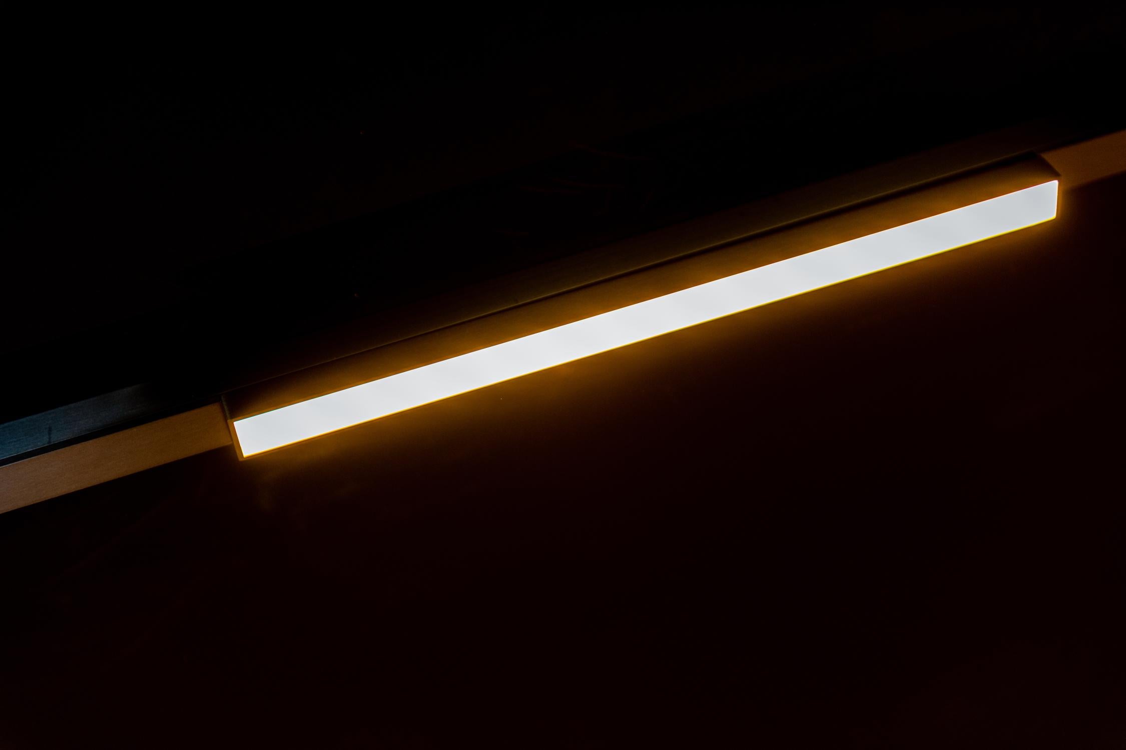 LINIAL GLYX Spot sur rail - 1 phase Système de rail / Éclairage sur rail connecté - Smart - 48V Track - 1xLED - Chrome noir mat