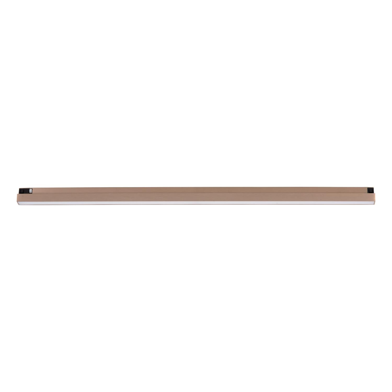 LINIAL GLYXX Spot sur rail - 1 phase Système de rail / Éclairage sur rail connecté - Smart - 48V Track - 1xLED - Champagne