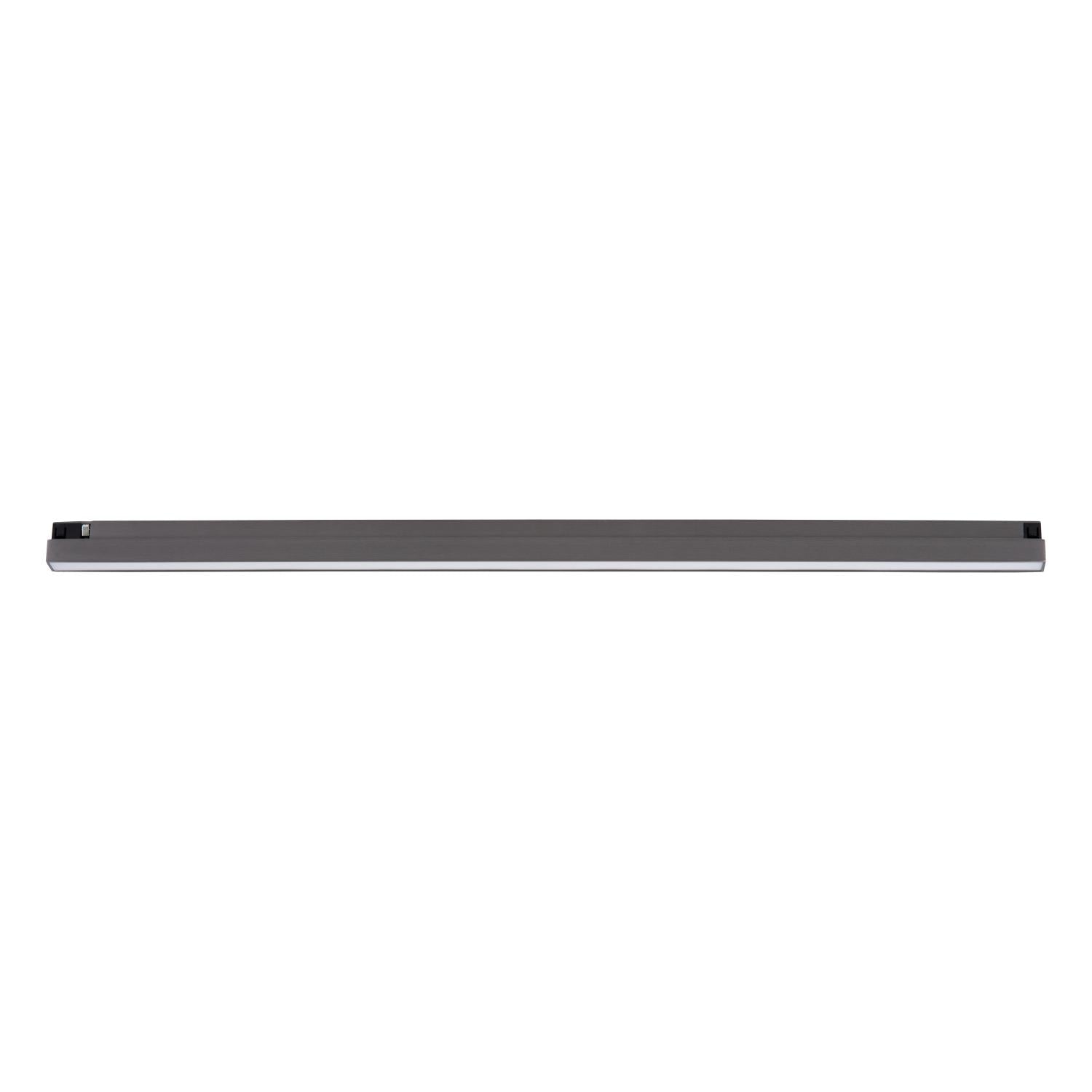 LINIAL GLYXX Spot sur rail - 1 phase Système de rail / Éclairage sur rail connecté - Smart - 48V Track - 1xLED - Chrome noir mat