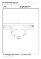 LINIAL FIXT Railspot - 1-fase Railsysteem / Smart Railverlichting - Smart - 48V Track - 1xLED - Champagne