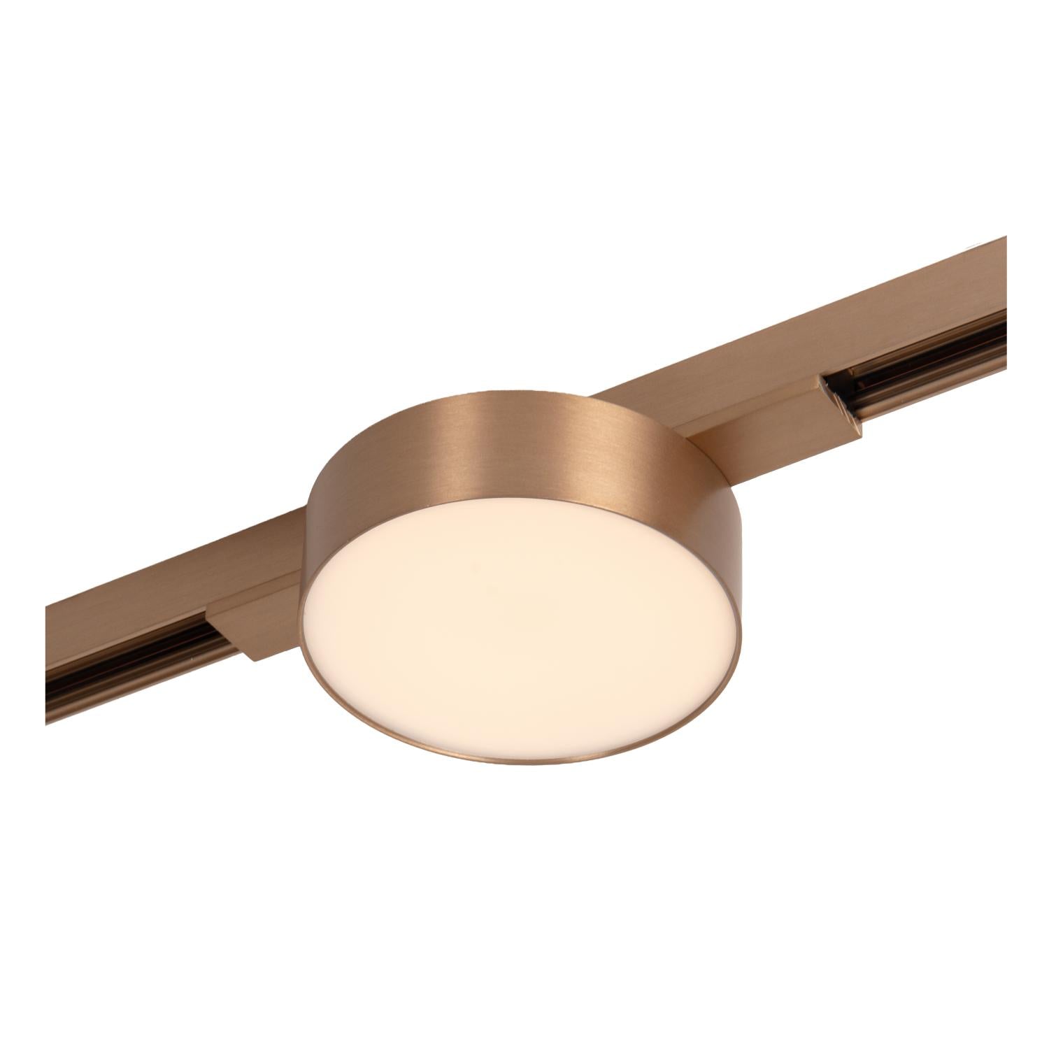 LINIAL FIXXT Railspot - 1-fase Railsysteem / Smart Railverlichting - Smart - 48V Track - 1xLED - Champagne