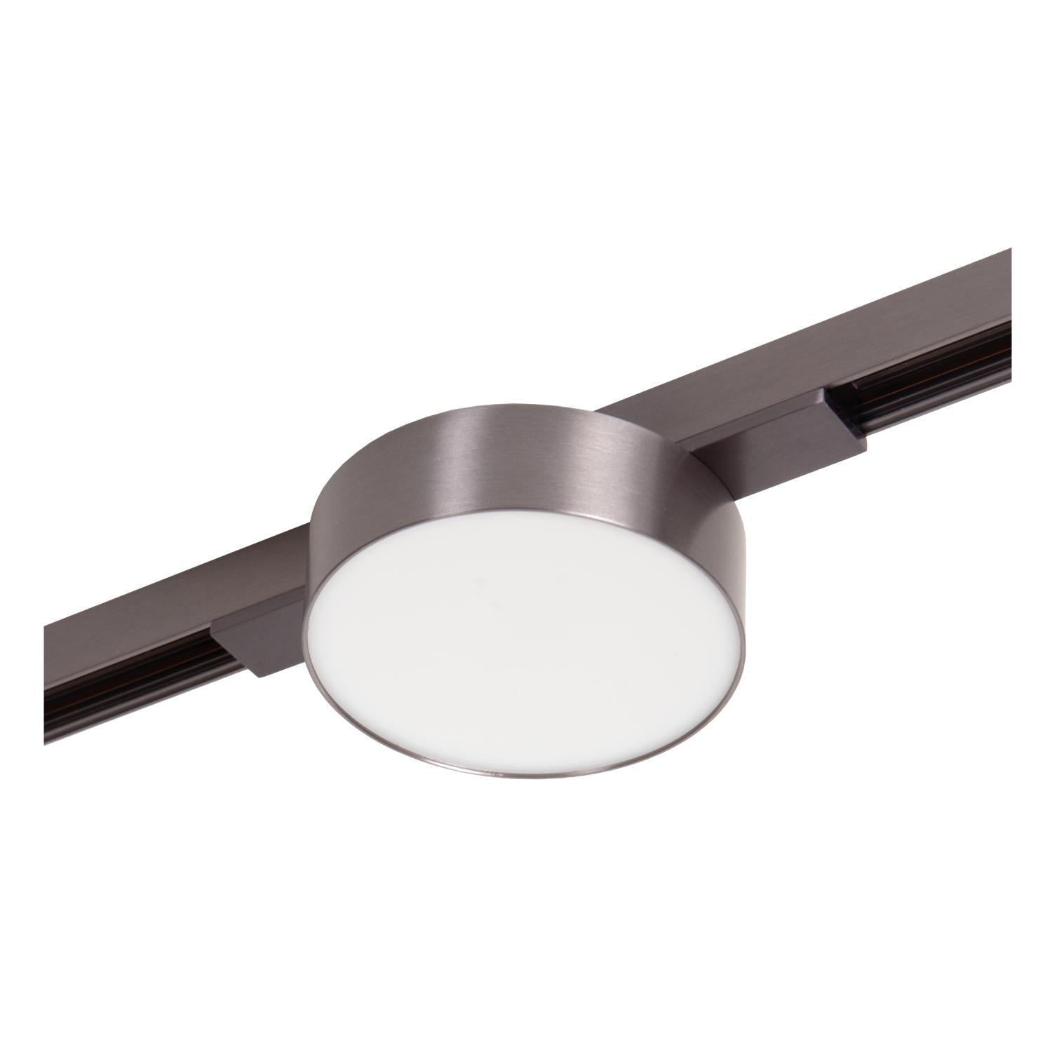 LINIAL FIXXT Track spotlight - 1-phase Track system / Smart track lighting - Smart - 48V Track - 1xLED - Matt black chrome