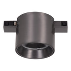 LINIAL LUX Track spotlight - 1-phase Track system / Smart track lighting - Smart - 48V Track - 1xLED - Matt black chrome