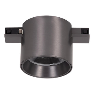 LINIAL LUX Track spotlight - 1-phase Track system / Smart track lighting - Smart - 48V Track - 1xLED - Matt black chrome