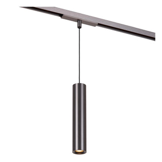 LINIAL LUXUS Hanglamp - 1-fase Railsysteem / Smart Railverlichting - Smart - 48V Track - 1xLED - Mat Zwart Chroom