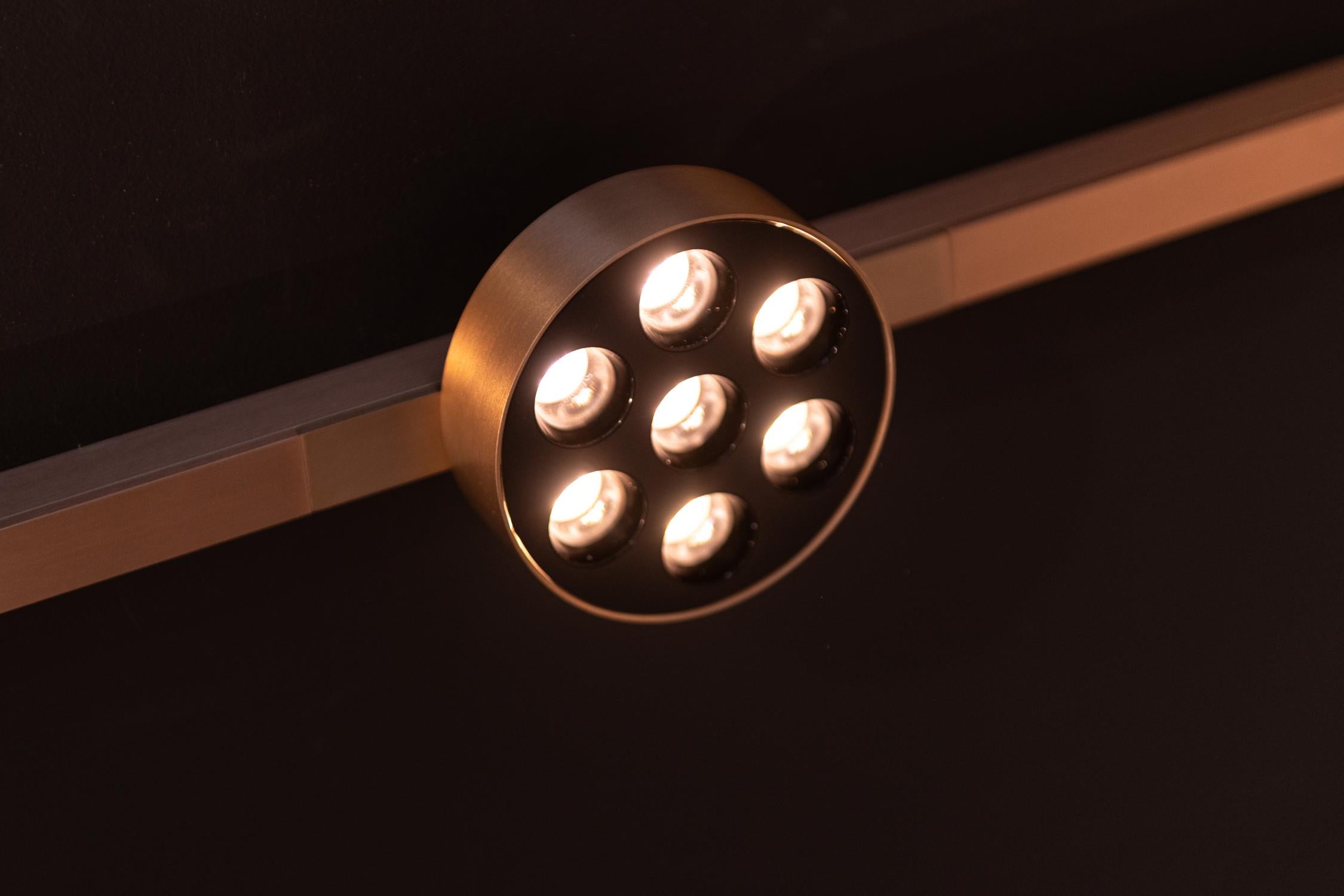 LINIAL XAVI Railspot - 1-fase Railsysteem / Smart Railverlichting - Smart - 48V Track - LED - Champagne