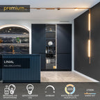 LINIAL XAVI Railspot - 1-fase Railsysteem / Smart Railverlichting - Smart - 48V Track - LED - Champagne