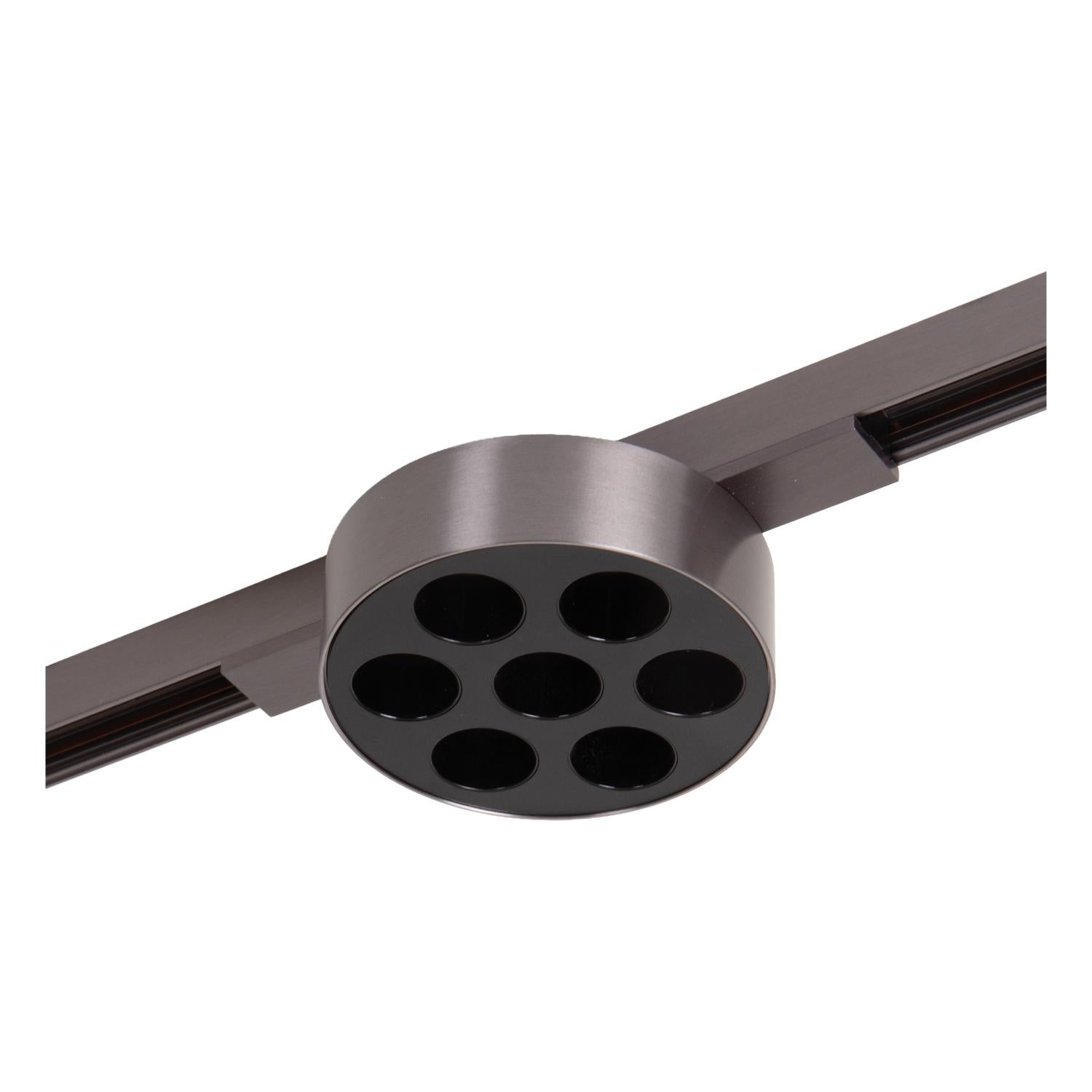 LINIAL XAVI Railspot - 1-fase Railsysteem / Smart Railverlichting - Smart - 48V Track - LED - Mat Zwart Chroom