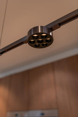 LINIAL XAVI Track spotlight - 1-phase Track system / Smart track lighting - Smart - 48V Track - LED - Matt black chrome