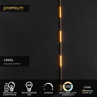 LINIAL XENIA Railspot - 1-fase Railsysteem / Smart Railverlichting - Smart - 48V Track - LED - Champagne