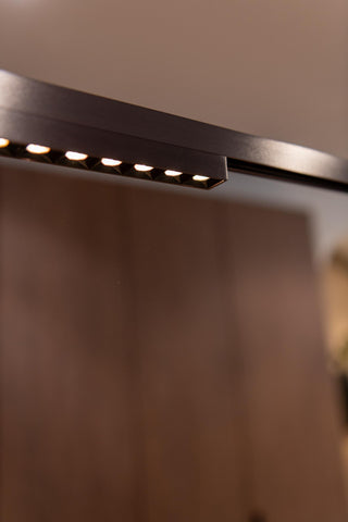 LINIAL XENIA Railspot - 1-fase Railsysteem / Smart Railverlichting - Smart - 48V Track - LED - Mat Zwart Chroom