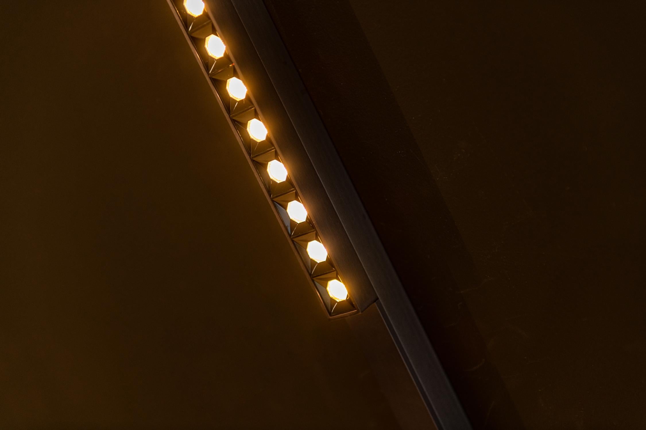 LINIAL XENIA Railspot - 1-fase Railsysteem / Smart Railverlichting - Smart - 48V Track - LED - Mat Zwart Chroom